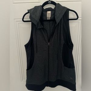 Calia hooded sleeveless vest